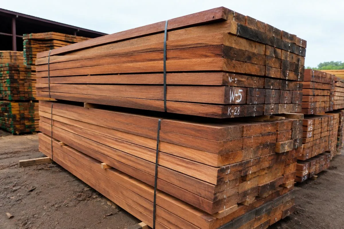 Timber for export